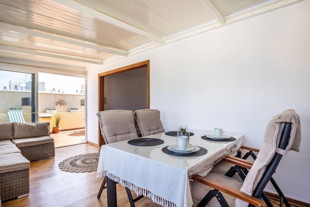 Fabuloso Atico, Con Amplia Terraza El Médano Exterior foto