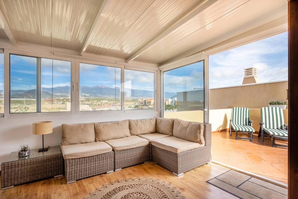 Fabuloso Atico, Con Amplia Terraza El Médano Exterior foto